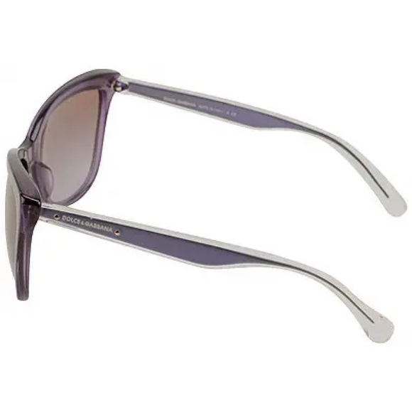 🌟🆕 Dolce & Gabbana Violet purple large resin sunglasses DG 4151 - Picture 3 of 13